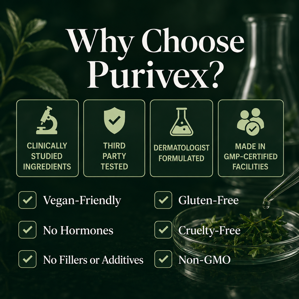 Purivex Repair Spray — Eliminates Thinning Hair